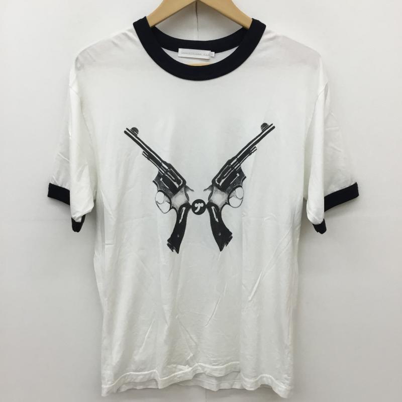 ヒステリックグラマー HYSTERIC GLAMOUR Tシャツ 半袖 THEE HYSTERIC GLAMOUR リンガーTシャツ 06221CT03 S プリント 白 / ホワイト / white メンズ USED 古着 中古 10155617