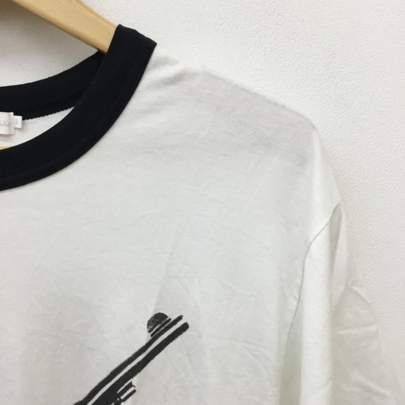 ヒステリックグラマー HYSTERIC GLAMOUR Tシャツ 半袖 THEE HYSTERIC GLAMOUR リンガーTシャツ 06221CT03 S プリント 白 / ホワイト / white メンズ USED 古着 中古 10155617