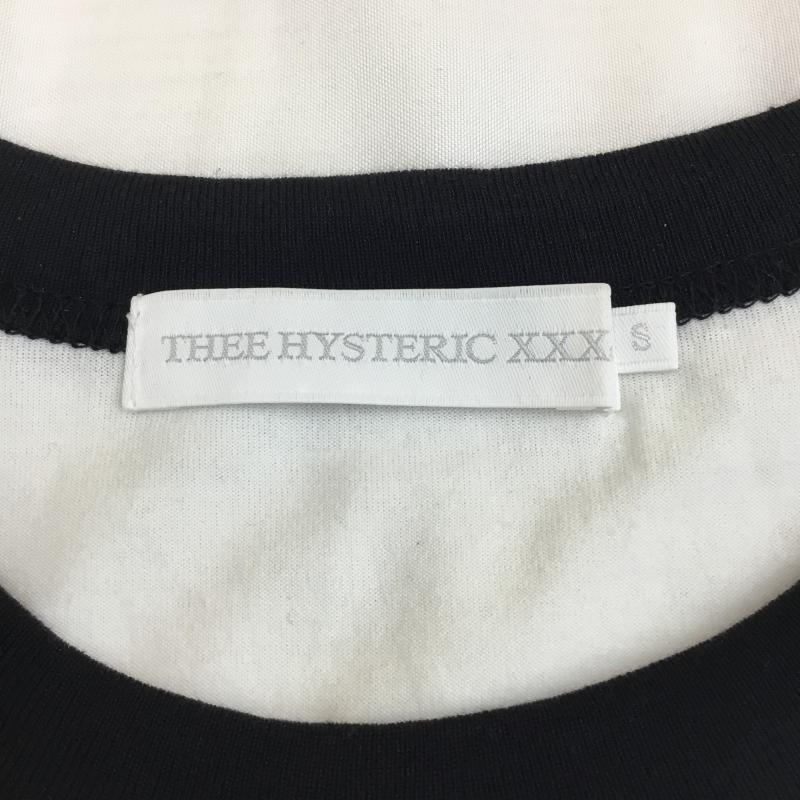 ヒステリックグラマー HYSTERIC GLAMOUR Tシャツ 半袖 THEE HYSTERIC GLAMOUR リンガーTシャツ 06221CT03 S プリント 白 / ホワイト / white メンズ USED 古着 中古 10155617