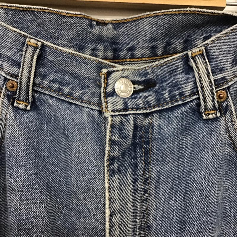 リーバイストラウスアンドコー Levi Strauss & co. パンツ デニム、ジーンズ デニムパンツ ワイドパンツ カジュアルパンツ 34インチ 無地 インディゴ / インディゴ / Indigo メンズ USED 古着 中古 10155620