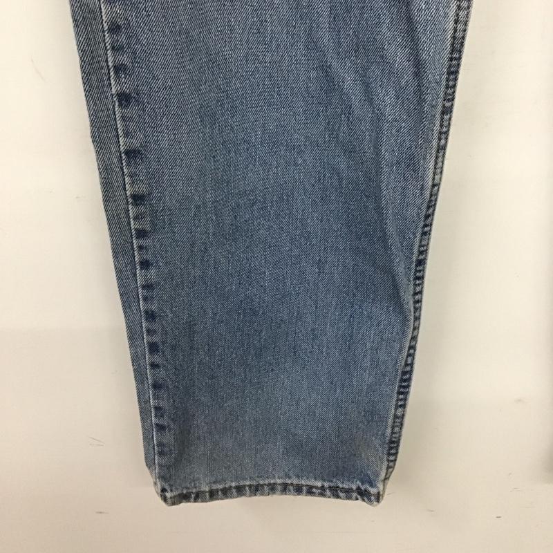 リーバイストラウスアンドコー Levi Strauss & co. パンツ デニム、ジーンズ デニムパンツ ワイドパンツ カジュアルパンツ 34インチ 無地 インディゴ / インディゴ / Indigo メンズ USED 古着 中古 10155620