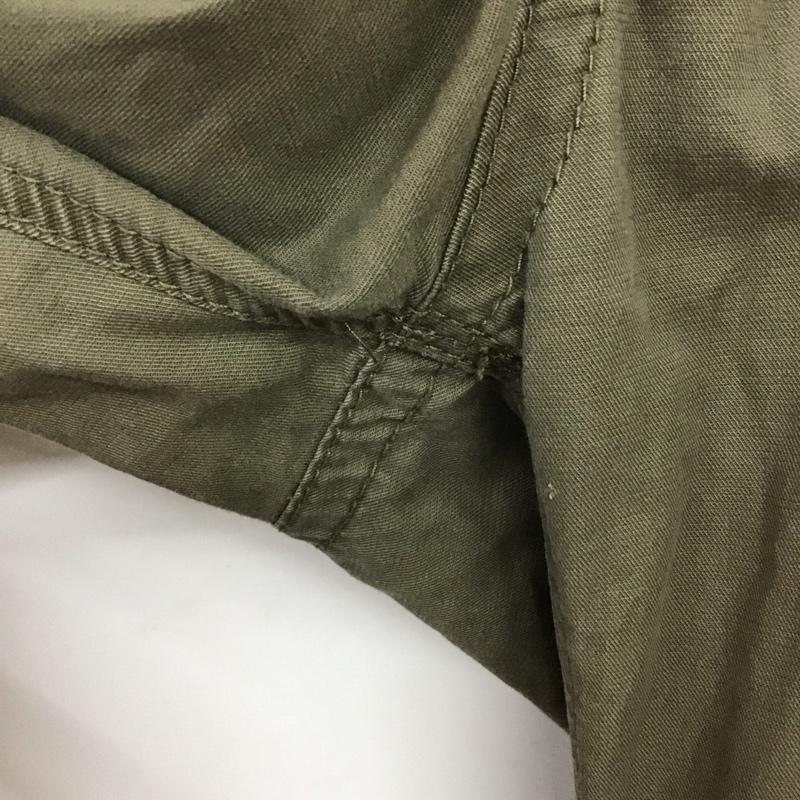 アバクロンビーアンドフィッチ ABERCROMBIE&FITCH パンツ ワークパンツ、ペインターパンツ スリムパンツ カーゴパンツ カジュアルパンツ L ロゴ、文字 カーキ / カーキ / khaki メンズ USED 古着 中古 10155622