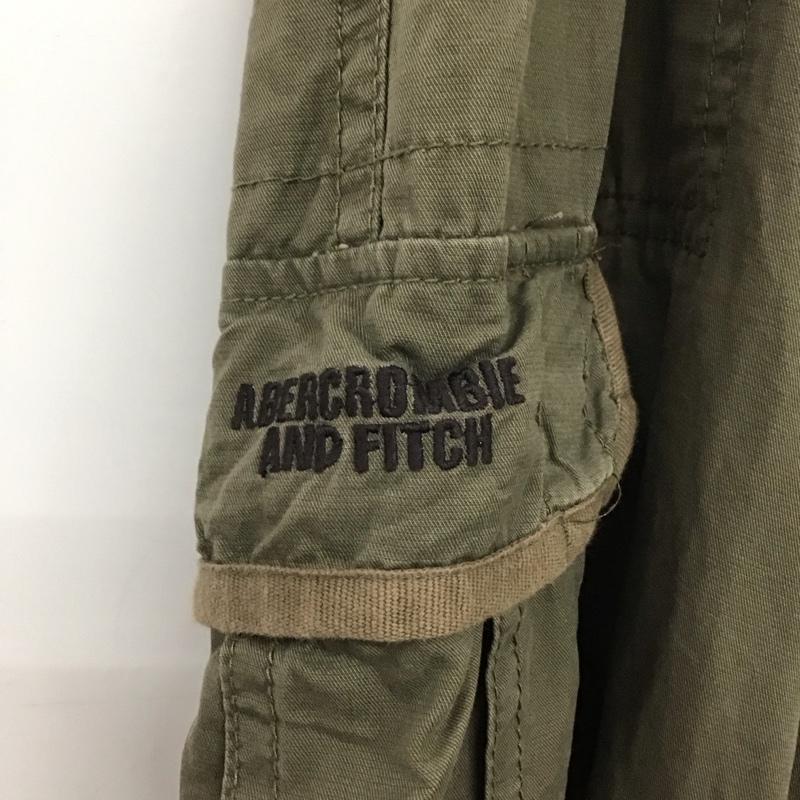 アバクロンビーアンドフィッチ ABERCROMBIE&FITCH パンツ ワークパンツ、ペインターパンツ スリムパンツ カーゴパンツ カジュアルパンツ L ロゴ、文字 カーキ / カーキ / khaki メンズ USED 古着 中古 10155622
