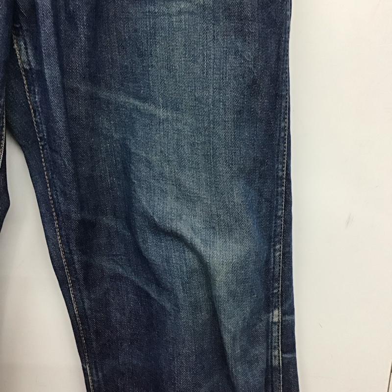 ラングラー Wrangler パンツ デニム、ジーンズ デニムパンツ ワイドパンツ カジュアルパンツ 32インチ 無地 インディゴ / インディゴ / Indigo メンズ USED 古着 中古 10155623