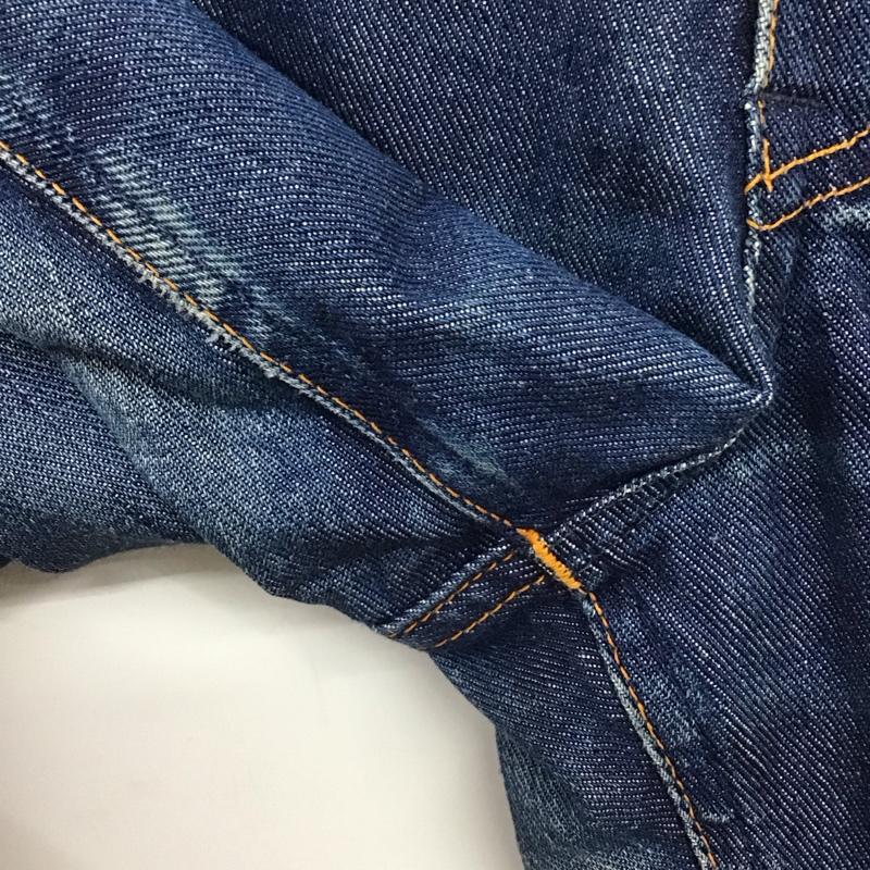 ラングラー Wrangler パンツ デニム、ジーンズ デニムパンツ ワイドパンツ カジュアルパンツ 32インチ 無地 インディゴ / インディゴ / Indigo メンズ USED 古着 中古 10155623
