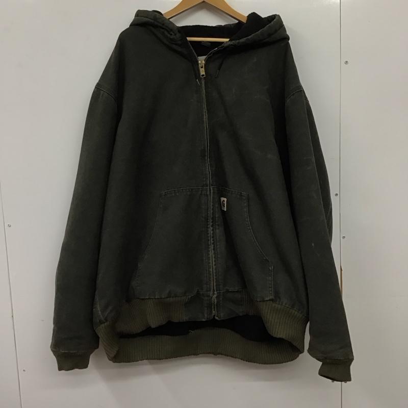 カーハート Carhartt ジャケット、上着 ジャンパー、ブルゾン ジップアップジャケット アウター 古着 ロゴ、文字 マルチカラー / マルチカラー / multicolor メンズ USED 古着 中古 10155626