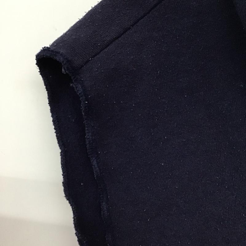 リー Lee ベスト ベスト ジップアップベスト ノースリーブカットソー パーカー S 無地 紺 / ネイビー / navy メンズ USED 古着 中古 10155627