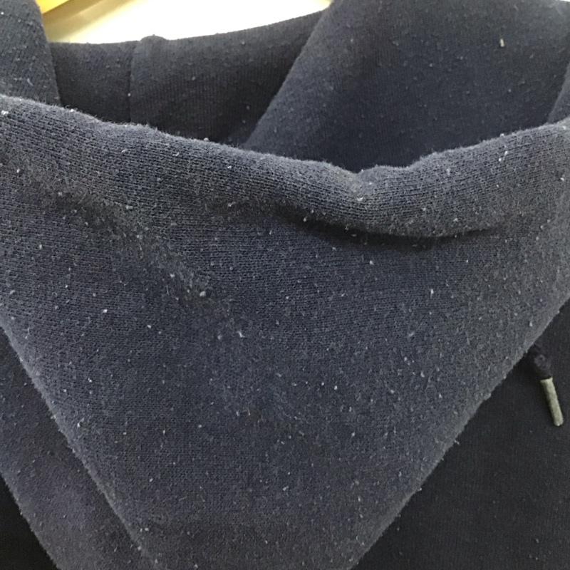 リー Lee ベスト ベスト ジップアップベスト ノースリーブカットソー パーカー S 無地 紺 / ネイビー / navy メンズ USED 古着 中古 10155627
