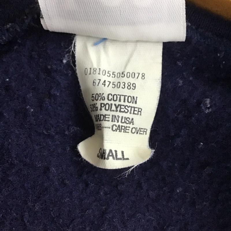 リー Lee ベスト ベスト ジップアップベスト ノースリーブカットソー パーカー S 無地 紺 / ネイビー / navy メンズ USED 古着 中古 10155627