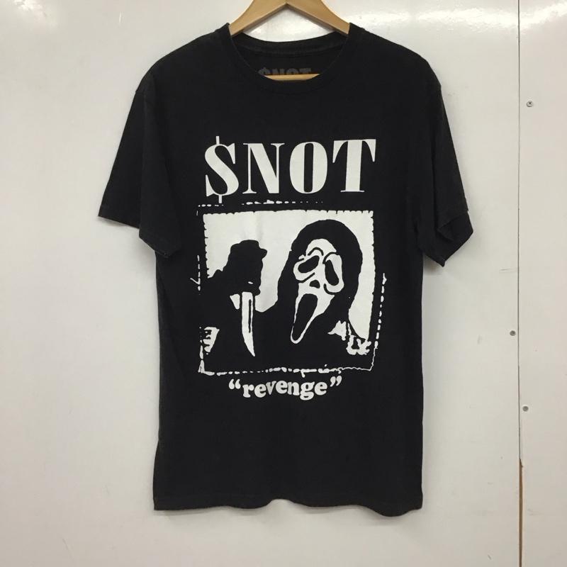 古着 USED Tシャツ 半袖 半袖カットソー プリントTシャツ クルーネックカットソー M ロゴ、文字 黒 / ブラック / black メンズ USED 古着 中古 10155631