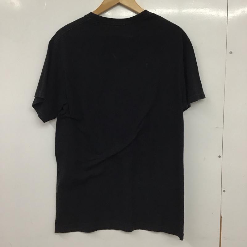 古着 USED Tシャツ 半袖 半袖カットソー プリントTシャツ クルーネックカットソー M ロゴ、文字 黒 / ブラック / black メンズ USED 古着 中古 10155631