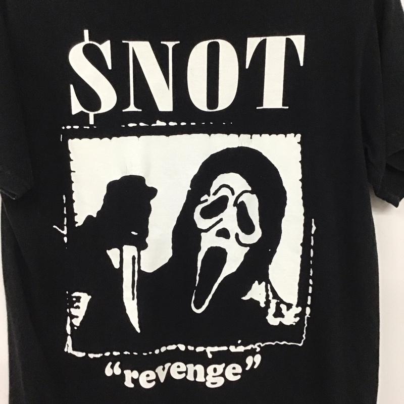 古着 USED Tシャツ 半袖 半袖カットソー プリントTシャツ クルーネックカットソー M ロゴ、文字 黒 / ブラック / black メンズ USED 古着 中古 10155631