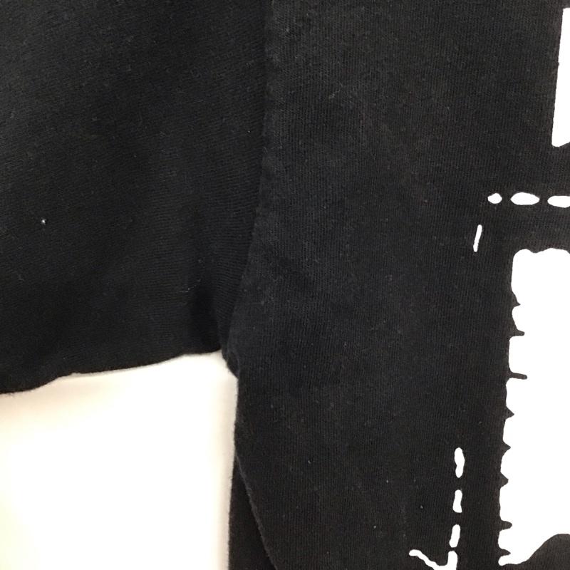古着 USED Tシャツ 半袖 半袖カットソー プリントTシャツ クルーネックカットソー M ロゴ、文字 黒 / ブラック / black メンズ USED 古着 中古 10155631