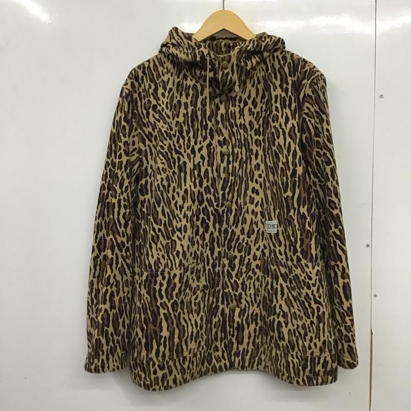 ギルティーパーティーズ GUILTYPARTIES ジャケット、上着 ジャンパー、ブルゾン 14ss-cov-49 フロントボタン ジャケットパーカー L ヒョウ柄・レオパード柄 マルチカラー / マルチカラー / multicolor メンズ USED 古着 中古 10155632