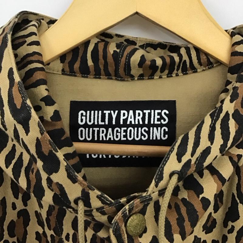 ギルティーパーティーズ GUILTYPARTIES ジャケット、上着 ジャンパー、ブルゾン 14ss-cov-49 フロントボタン ジャケットパーカー L ヒョウ柄・レオパード柄 マルチカラー / マルチカラー / multicolor メンズ USED 古着 中古 10155632