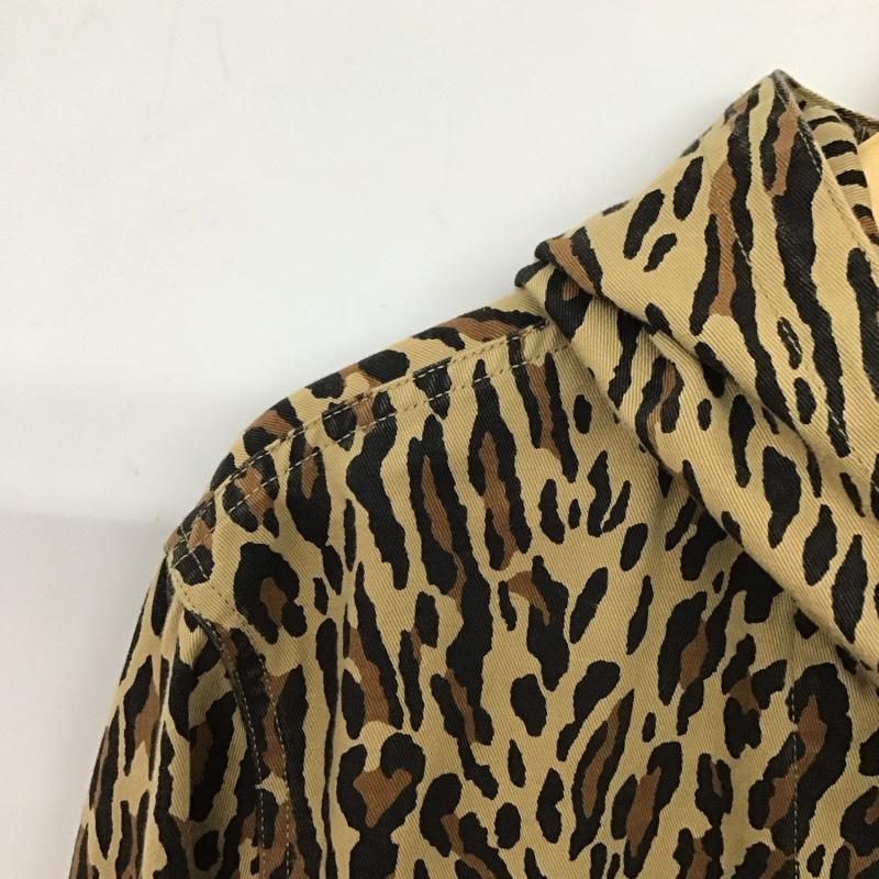 ギルティーパーティーズ GUILTYPARTIES ジャケット、上着 ジャンパー、ブルゾン 14ss-cov-49 フロントボタン ジャケットパーカー L ヒョウ柄・レオパード柄 マルチカラー / マルチカラー / multicolor メンズ USED 古着 中古 10155632