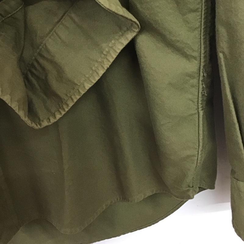 ラルフローレン RALPHLAUREN シャツ、ブラウス 長袖 長袖シャツ 無地シャツ カラーシャツ ボタンダウンシャツ M ロゴ、文字 カーキ / カーキ / khaki メンズ USED 古着 中古 10155633