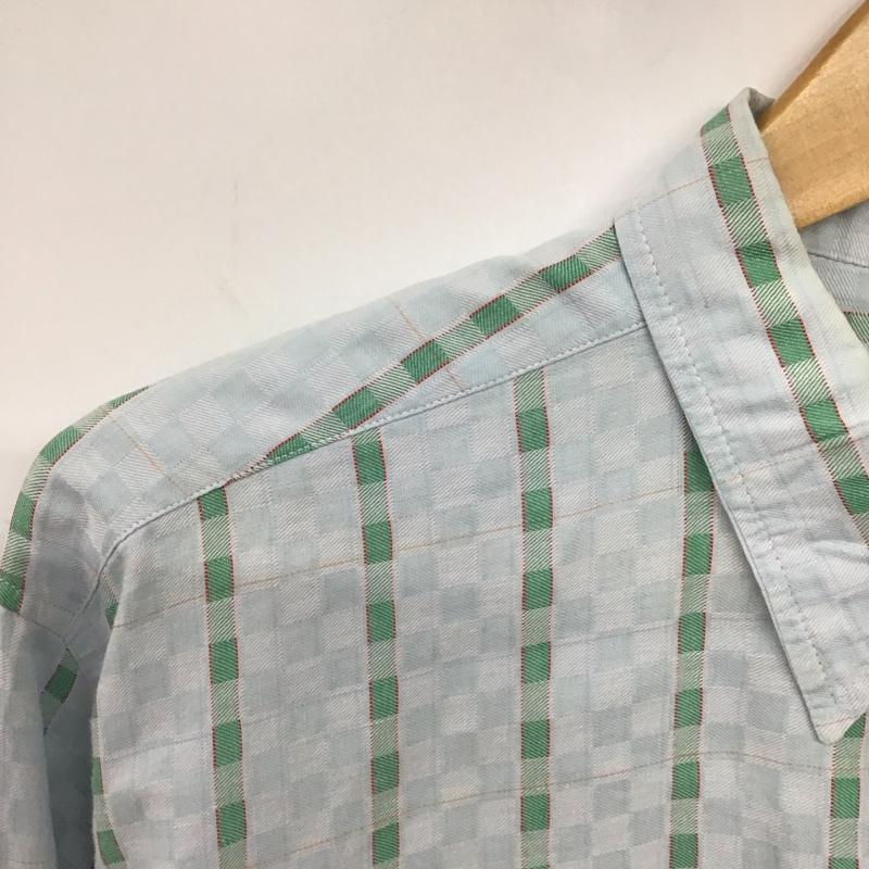 古着 USED シャツ、ブラウス 長袖 長袖シャツ チェックシャツ カラーシャツ M チェック マルチカラー / マルチカラー / multicolor メンズ USED 古着 中古 10155635