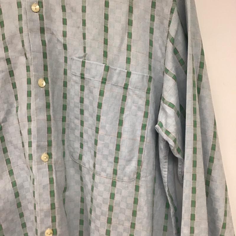 古着 USED シャツ、ブラウス 長袖 長袖シャツ チェックシャツ カラーシャツ M チェック マルチカラー / マルチカラー / multicolor メンズ USED 古着 中古 10155635