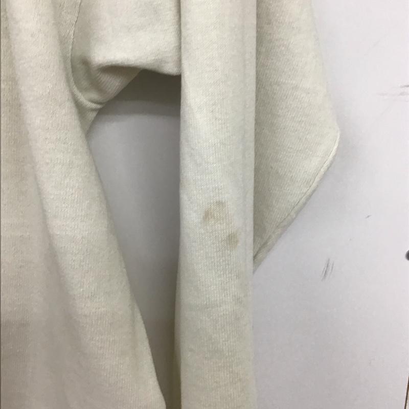 古着 USED カットソー 長袖 長袖カットソー プリントカットソー Vネック ロゴ、文字 アイボリー / アイボリー / メンズ USED 古着 中古 10155637