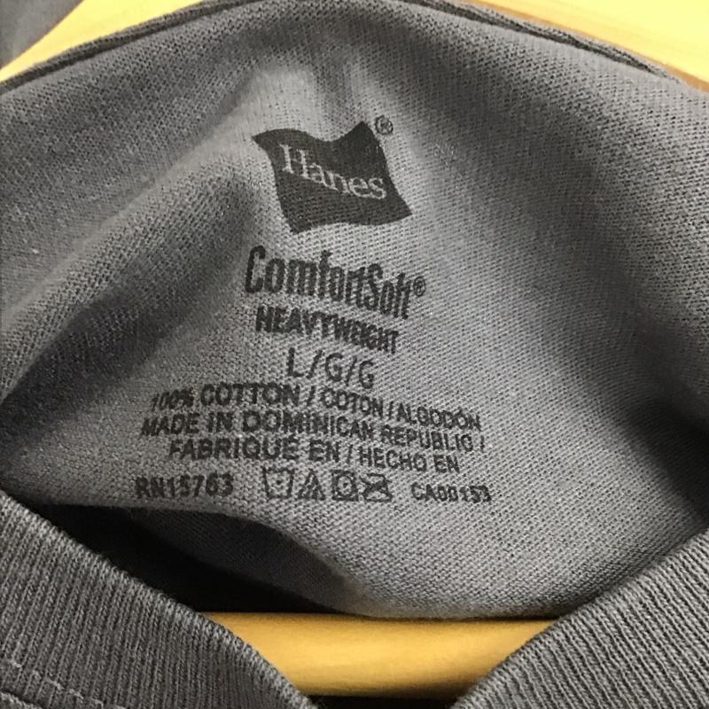 古着 USED Tシャツ 半袖 半袖カットソー プリントTシャツ クルーネックカットソー バンドTシャツ L ロゴ、文字 ダークグレー / ダークグレー / メンズ USED 古着 中古 10155638