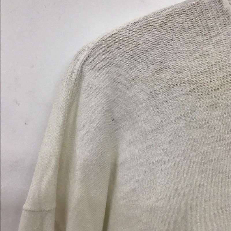 チャンピオン Champion Tシャツ 半袖 半袖カットソー プリントTシャツ クルーネックカットソー XL ロゴ、文字 アイボリー / アイボリー / メンズ USED 古着 中古 10155639