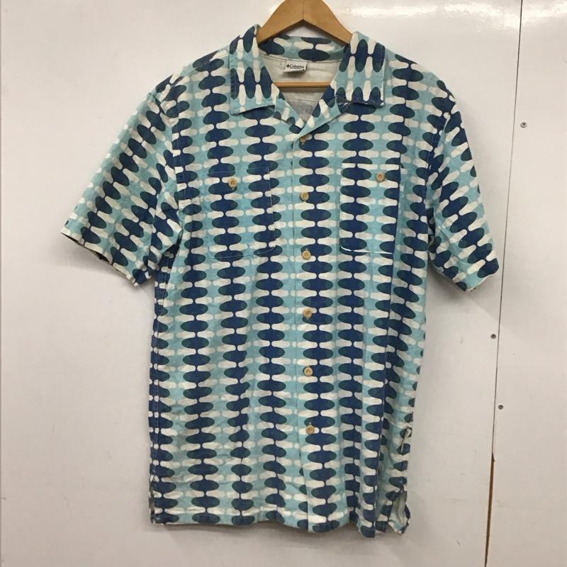 コロンビア Columbia シャツ、ブラウス 半袖 半袖シャツ プリントシャツ ポケットシャツ XL プリント マルチカラー / マルチカラー / multicolor メンズ USED 古着 中古 10155640