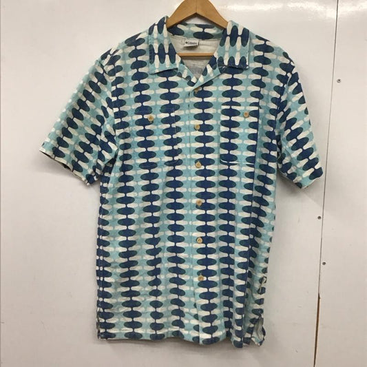 コロンビア Columbia シャツ、ブラウス 半袖 半袖シャツ プリントシャツ ポケットシャツ XL プリント マルチカラー / マルチカラー / multicolor メンズ USED 古着 中古 10155640