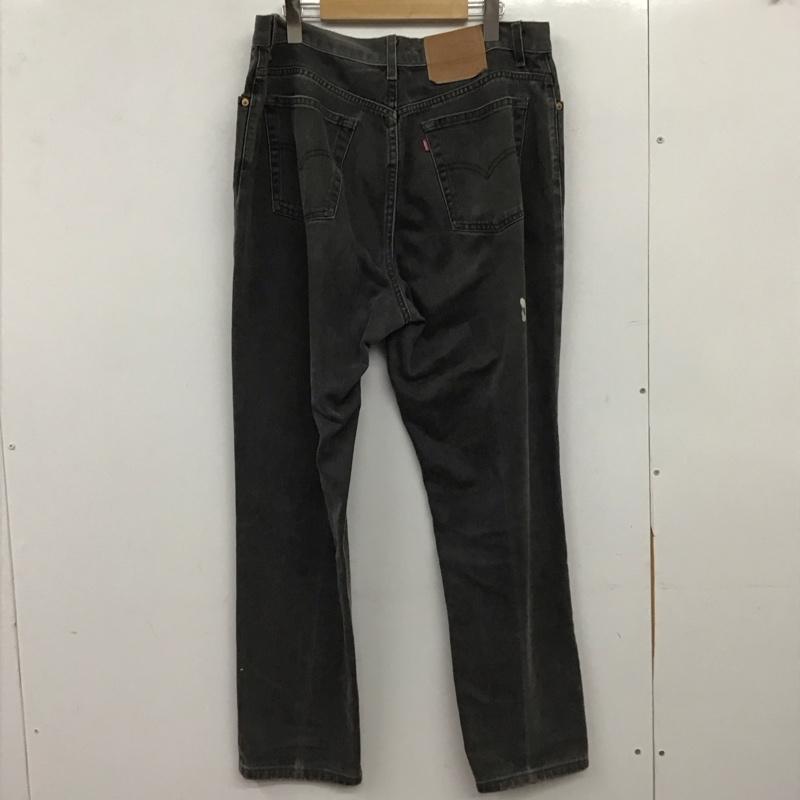 リーバイストラウスアンドコー Levi Strauss & co. パンツ デニム、ジーンズ デニムパンツ ワイドパンツ カジュアルパンツ 無地 ダークグレー / ダークグレー / メンズ USED 古着 中古 10155642