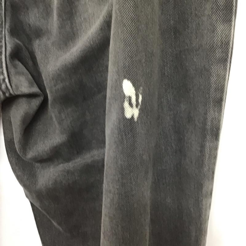 リーバイストラウスアンドコー Levi Strauss & co. パンツ デニム、ジーンズ デニムパンツ ワイドパンツ カジュアルパンツ 無地 ダークグレー / ダークグレー / メンズ USED 古着 中古 10155642