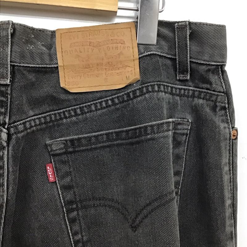 リーバイストラウスアンドコー Levi Strauss & co. パンツ デニム、ジーンズ デニムパンツ ワイドパンツ カジュアルパンツ 無地 ダークグレー / ダークグレー / メンズ USED 古着 中古 10155642