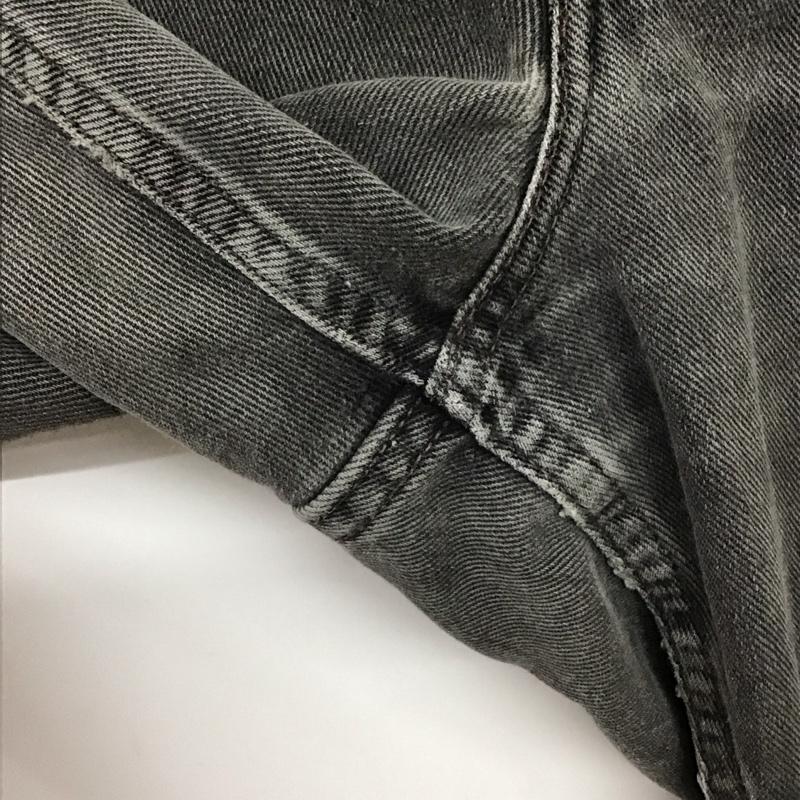 リーバイストラウスアンドコー Levi Strauss & co. パンツ デニム、ジーンズ デニムパンツ ワイドパンツ カジュアルパンツ 無地 ダークグレー / ダークグレー / メンズ USED 古着 中古 10155642