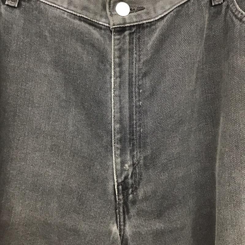 リーバイストラウスアンドコー Levi Strauss & co. パンツ デニム、ジーンズ デニムパンツ ワイドパンツ カジュアルパンツ 無地 ダークグレー / ダークグレー / メンズ USED 古着 中古 10155642