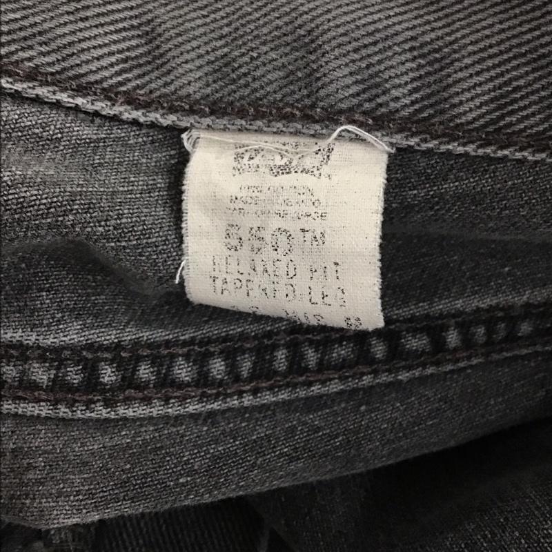 リーバイストラウスアンドコー Levi Strauss & co. パンツ デニム、ジーンズ デニムパンツ ワイドパンツ カジュアルパンツ 無地 ダークグレー / ダークグレー / メンズ USED 古着 中古 10155642