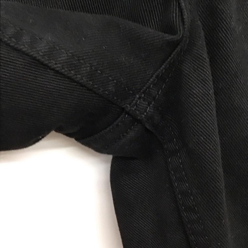 エディーバウアー Eddie Bauer パンツ デニム、ジーンズ デニムパンツ ワイドパンツ カジュアルパンツ 無地 黒 / ブラック / black メンズ USED 古着 中古 10155644
