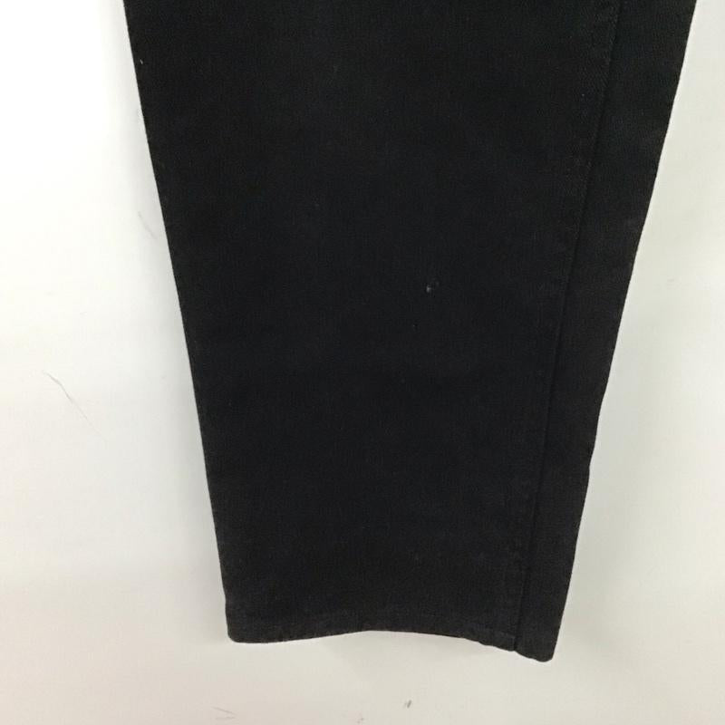 エディーバウアー Eddie Bauer パンツ デニム、ジーンズ デニムパンツ ワイドパンツ カジュアルパンツ 無地 黒 / ブラック / black メンズ USED 古着 中古 10155644