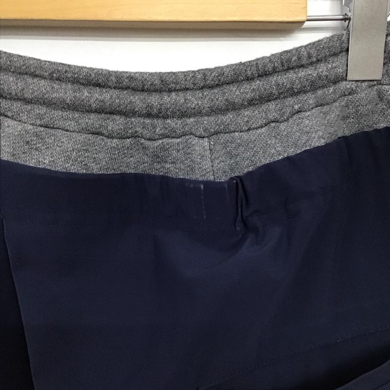 メゾンミハラヤスヒロ Maison MIHARA YASUHIRO パンツ ワークパンツ、ペインターパンツ a09pt581 twisteddoublewaistpants ワイドパンツ 46 ロゴ、文字 紺 / ネイビー / navy メンズ USED 古着 中古 10155645