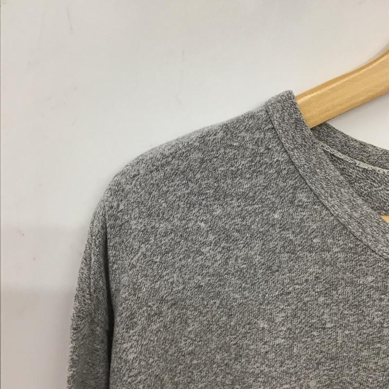 テンダーロイン TENDERLOIN Tシャツ 半袖 半袖カットソー プリントTシャツ クルーネックカットソー L ロゴ、文字 灰 / グレー / gray メンズ USED 古着 中古 10155646