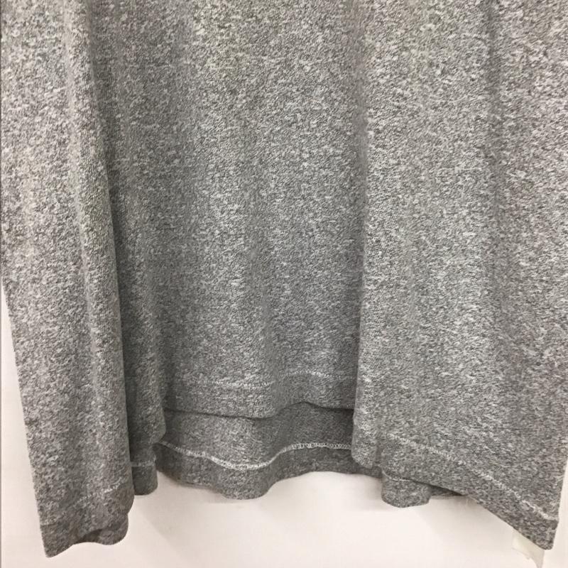 テンダーロイン TENDERLOIN Tシャツ 半袖 半袖カットソー プリントTシャツ クルーネックカットソー L ロゴ、文字 灰 / グレー / gray メンズ USED 古着 中古 10155646