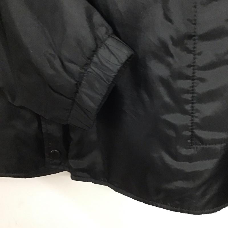 ボルコム VOLCOM ジャケット、上着 ジャンパー、ブルゾン ナイロンジャケット カジュアルジャケット アウター L ロゴ、文字 黒 / ブラック / black メンズ USED 古着 中古 10155649