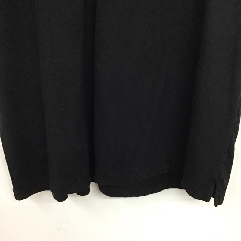 ディースクエアード2 DSQUARED2 Tシャツ 半袖 半袖カットソー プリントTシャツ クルーネックカットソー L ロゴ、文字 黒 / ブラック / black メンズ USED 古着 中古 10155653