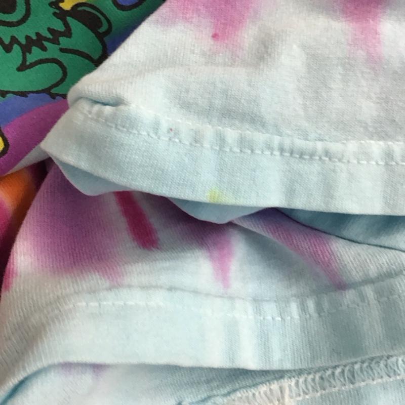 ヘインズ HANES Tシャツ 半袖 半袖カットソー プリントTシャツ クルーネックカットソー L プリント マルチカラー / マルチカラー / multicolor メンズ USED 古着 中古 10155655