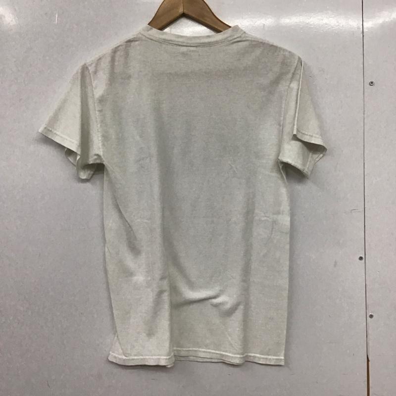 古着 USED Tシャツ 半袖 半袖カットソー プリントTシャツ クルーネックカットソー ロゴ、文字 アイボリー / アイボリー / メンズ USED 古着 中古 10155656