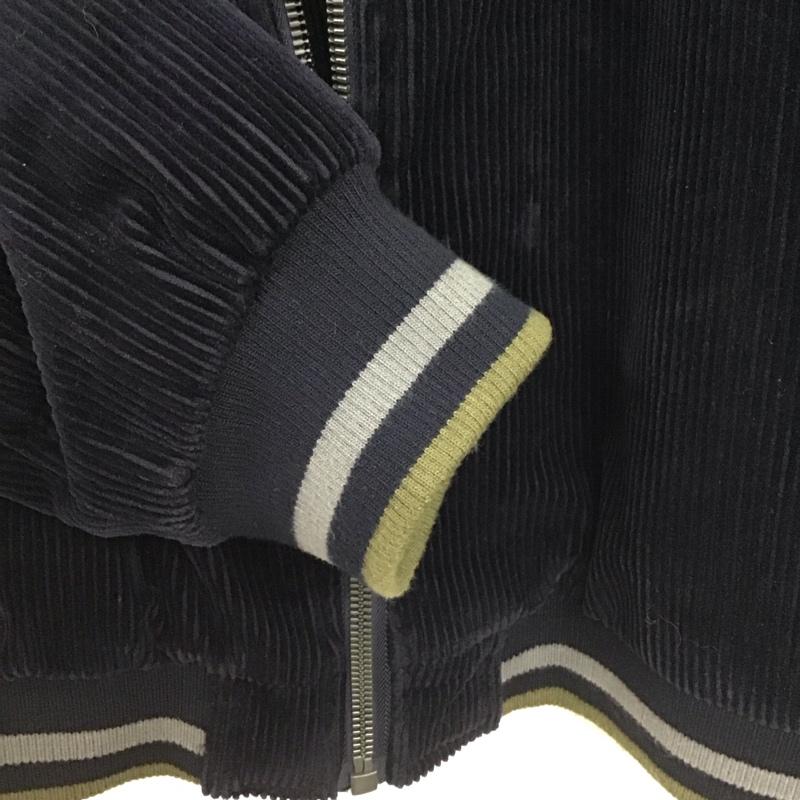 ザラメン ZARA MAN ジャケット、上着 ジャンパー、ブルゾン ジップアップジャケット アウター コーデュロイジャケット 44 無地 紺 / ネイビー / navy メンズ USED 古着 中古 10155659