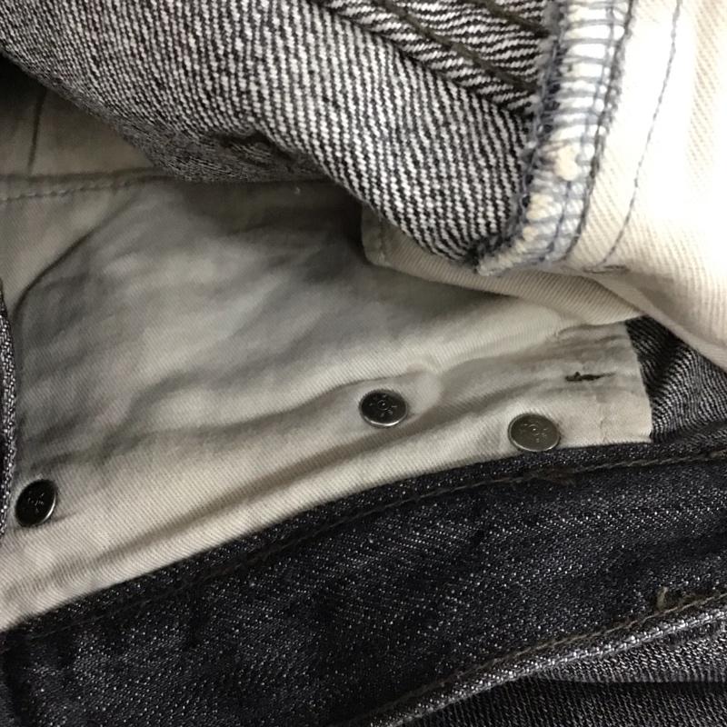ラウンジリザード LOUNGE LIZARD パンツ デニム、ジーンズ デニムパンツ スリムパンツ カジュアルパンツ 3 無地 ダークグレー / ダークグレー / メンズ USED 古着 中古 10155660