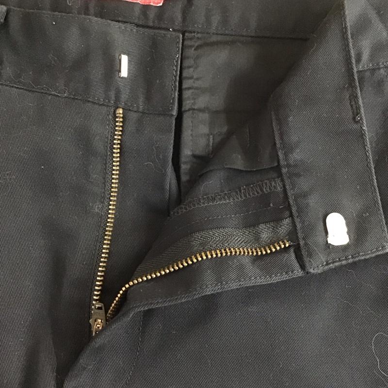 シュプリーム Supreme パンツ チノパン チノパン ワイドパンツ カジュアルパンツ 30インチ 無地 黒 / ブラック / black メンズ USED 古着 中古 10155662
