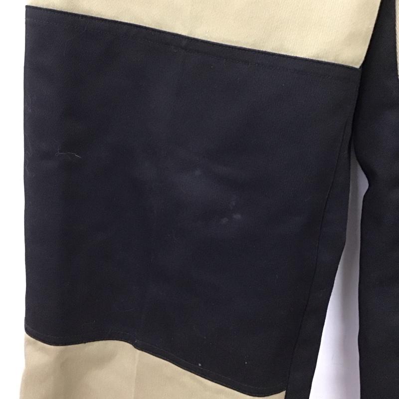 ディッキーズ Dickies パンツ ワークパンツ、ペインターパンツ ワークパンツ ワイドパンツ カジュアルパンツ S ロゴ、文字 黒 / ブラック / black X ベージュ / ベージュ / beige メンズ USED 古着 中古 10155663