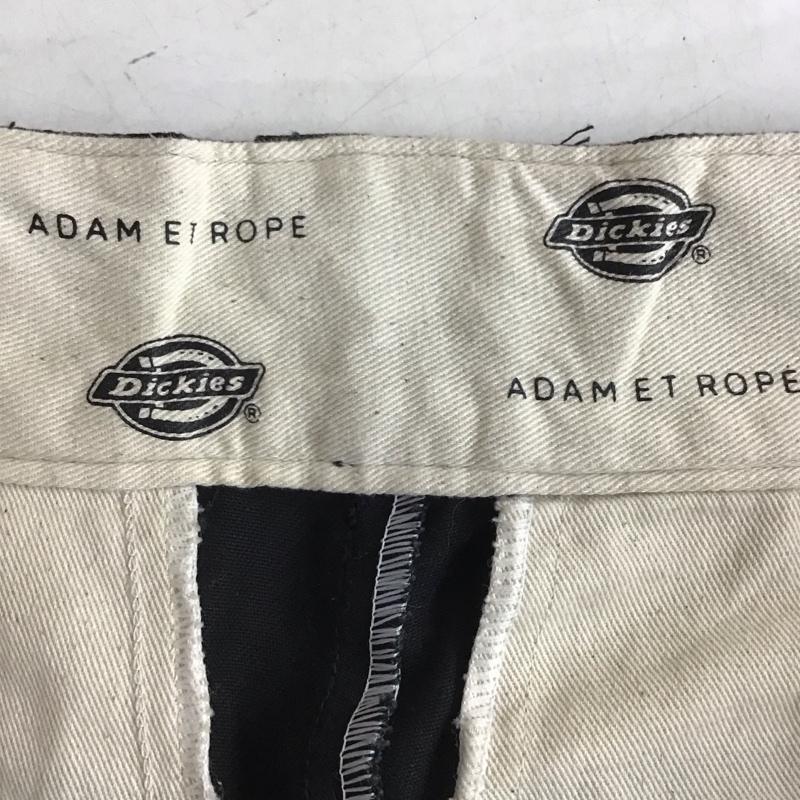 ディッキーズ Dickies パンツ ワークパンツ、ペインターパンツ ワークパンツ ワイドパンツ カジュアルパンツ S ロゴ、文字 黒 / ブラック / black X ベージュ / ベージュ / beige メンズ USED 古着 中古 10155663