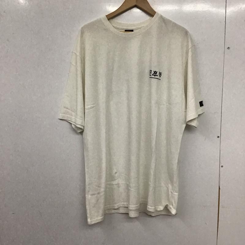 オーワイ OY Tシャツ 半袖 半袖カットソー プリントTシャツ クルーネックカットソー 2 ロゴ、文字 白 / ホワイト / white メンズ USED 古着 中古 10155665