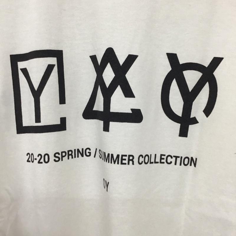 オーワイ OY Tシャツ 半袖 半袖カットソー プリントTシャツ クルーネックカットソー 2 ロゴ、文字 白 / ホワイト / white メンズ USED 古着 中古 10155665